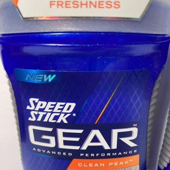 Speed Stick Gear Clean Peak Deodorant 7 Sticks DISCONTINUED Fresh Core - Picture 4 of 13